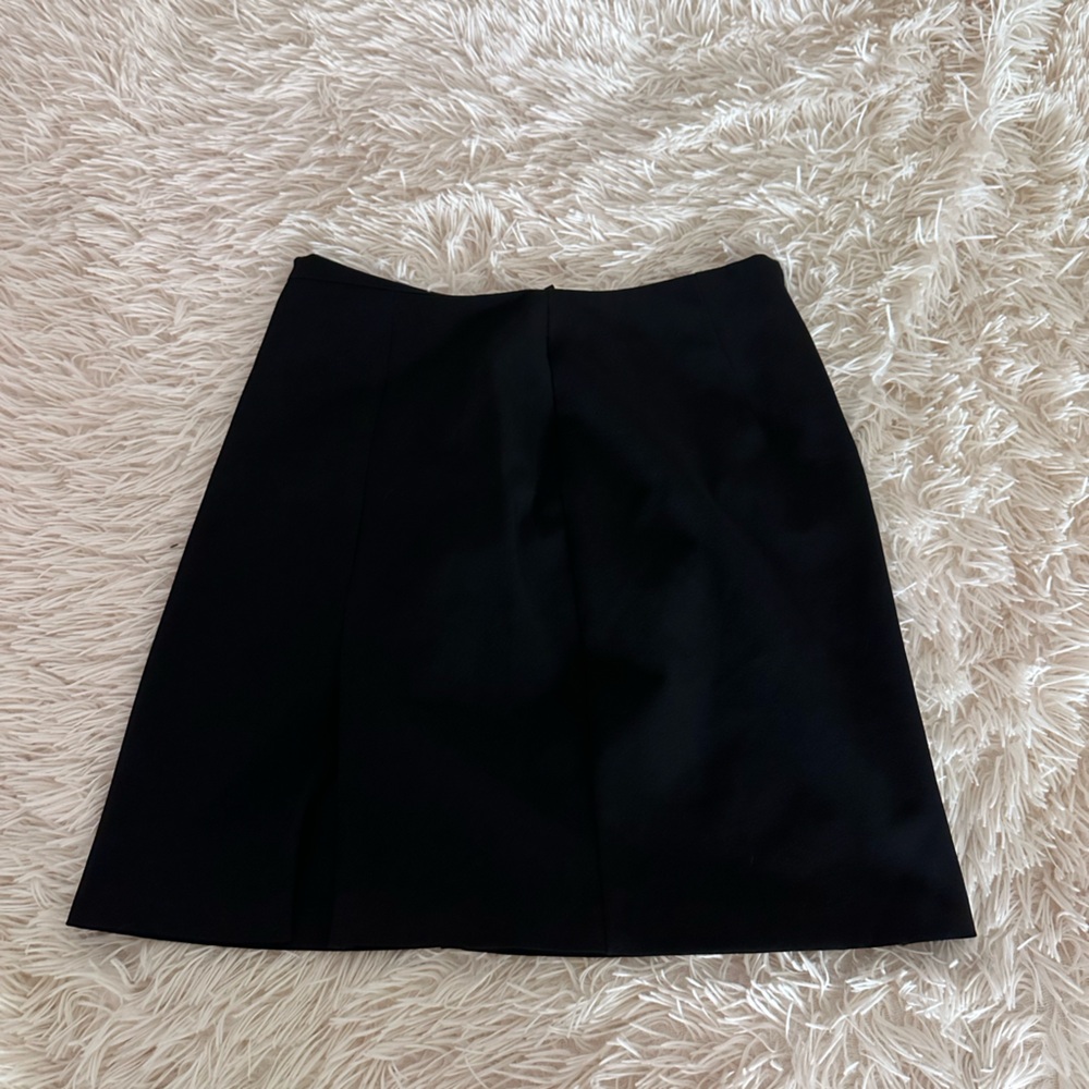 Black Skirt With slit